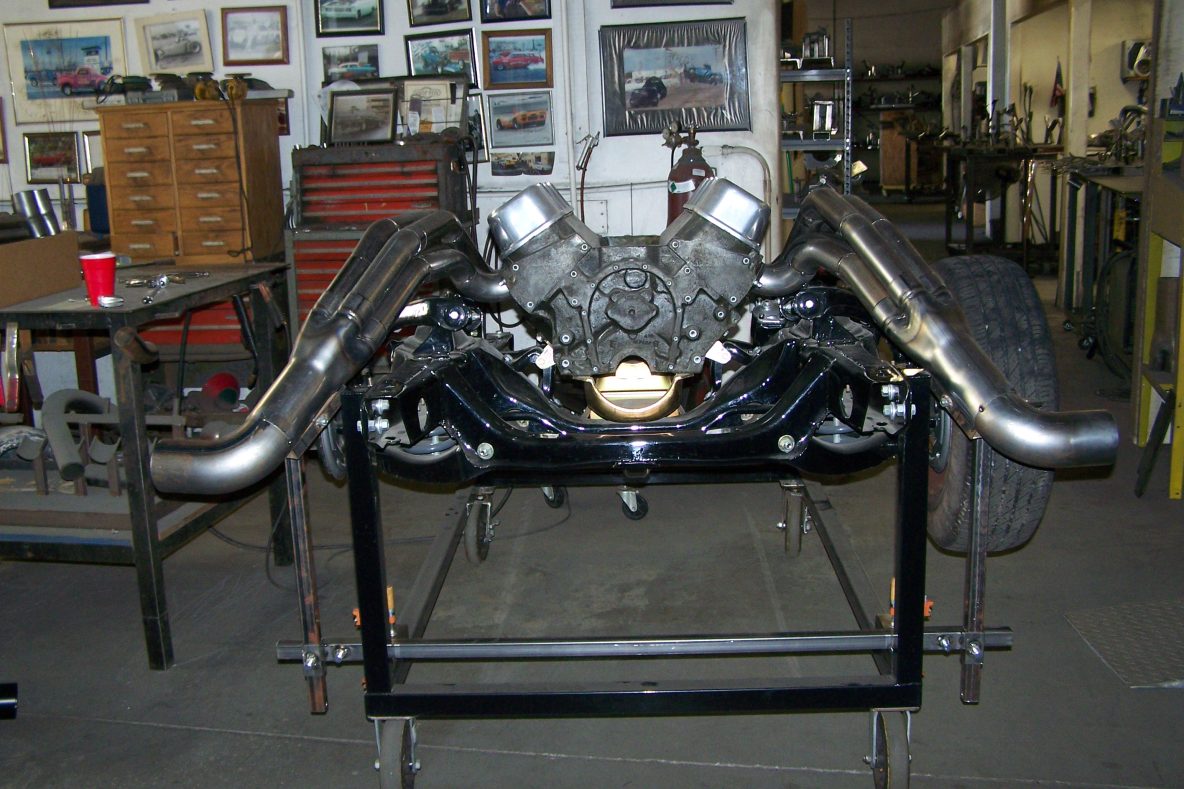 BBR506 BB Race header for stock chassis with front rack & pinion