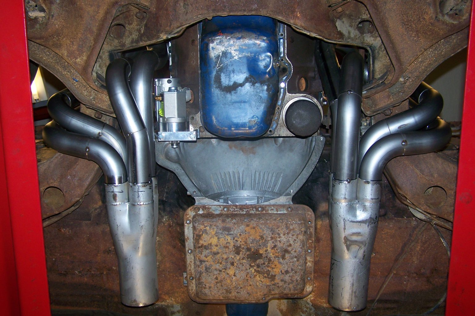 SBR141 ’68’72 CHEVELLE SMALL BLOCK RACE HEADER STOCK CHASSIS