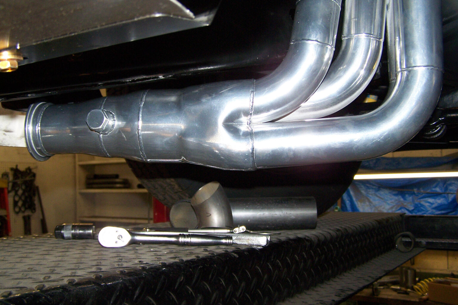 #BBPT-677 - ‘63-’82 CORVETTE BIG BLOCK - SIDE PIPE HEADER - Lemons Headers