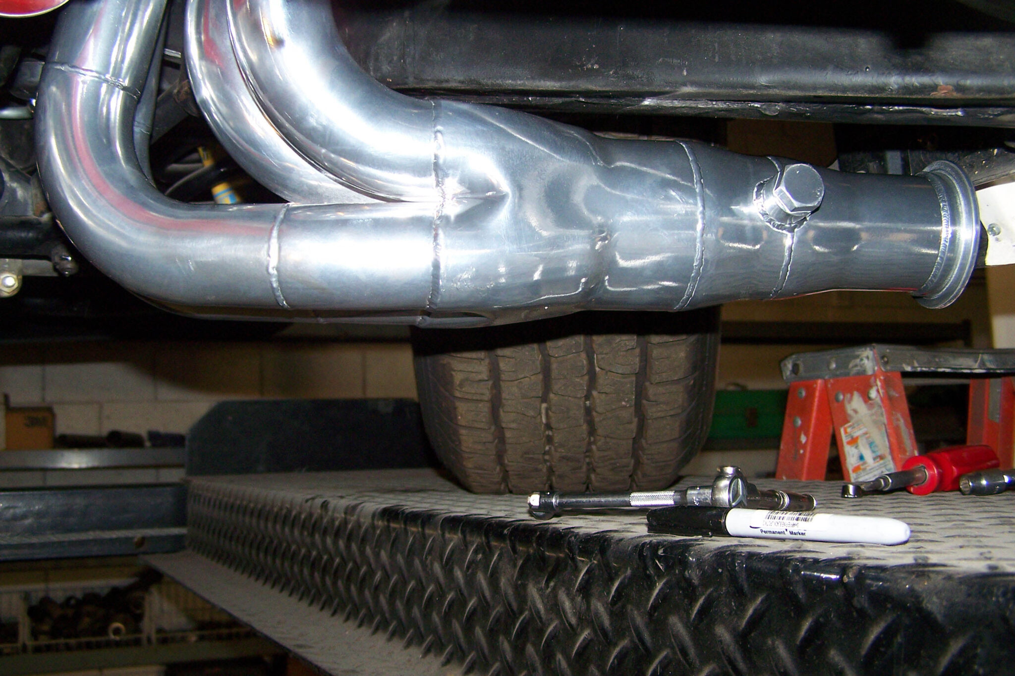 #BBPT-677 - ‘63-’82 CORVETTE BIG BLOCK - SIDE PIPE HEADER - Lemons Headers